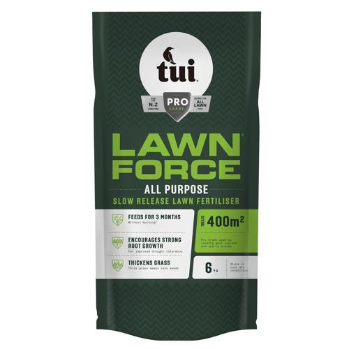 Lawn Force All Purpose Slow Release Lawn Fertiliser 6kg - Tui