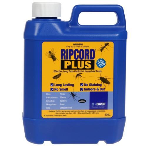 Ripcord Plus Insect Pest Control Concentrate 500ml Clear