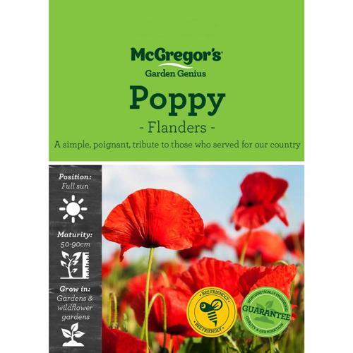 McGregor's Poppy Flanders Seeds