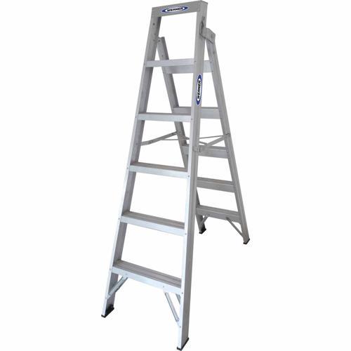 Dual Purpose Ladder 6/10 Step Aluminium - Werner