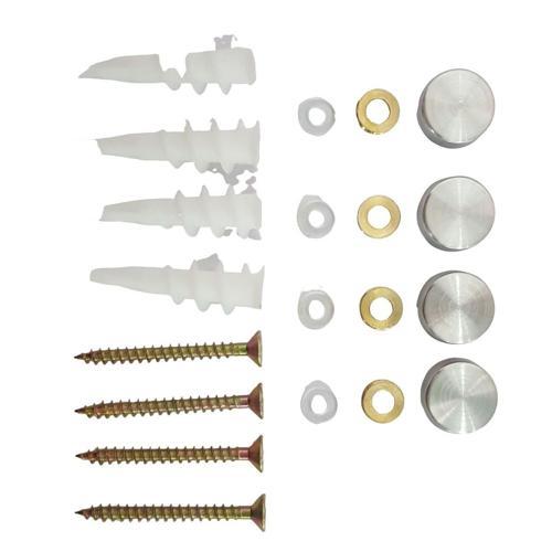 Mirror Dome Set 4 Pack Silver - Trendy Mirrors