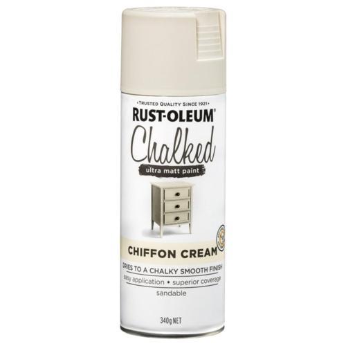 Chalked Ultra Matte Paint 340g Chiffon Cream - Rust-Oleum