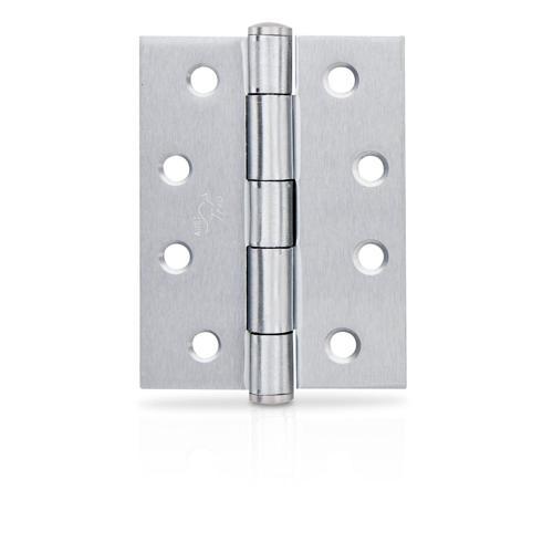 Butt Hinge Fixed 100 x 75mm Satin Chrome 100 x 75mm Satin Chrome - Trio