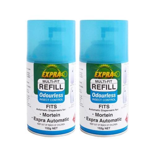 Expra Insect Control Multifit Odourless Refills 152g Twin Pack