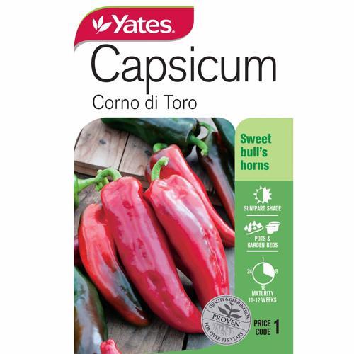 Capsicum 'Corno Di Toro' Seeds - Yates
