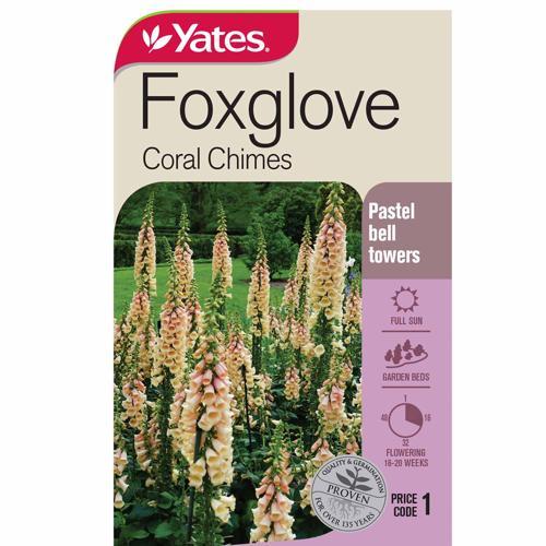 Foxglove 'Coral Chimes' Seeds - Yates