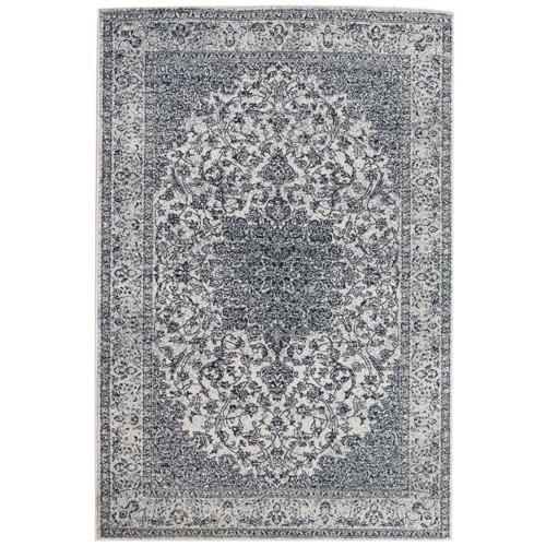 Bravo Rug W: 200cm, L: 300cm Cream/Dark Blue - Signature Rugs