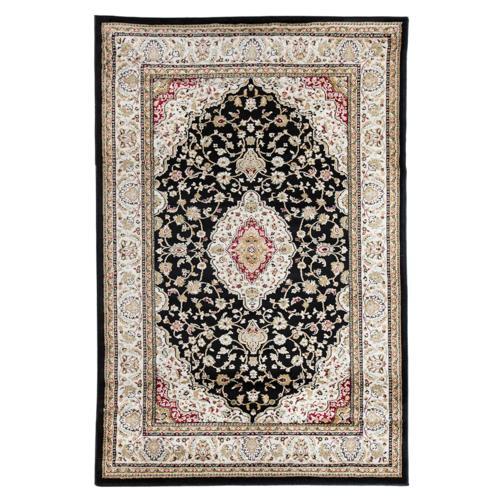 Marrakesh Rug W: 200cm, L: 290cm Black - Signature Rugs