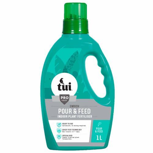 Enrich Pour & Feed Indoor Plant Fertiliser 1L - Tui