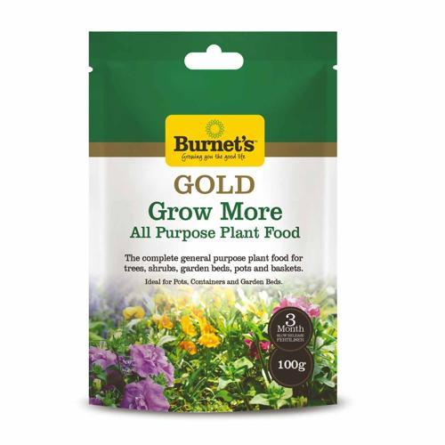 Burnet's Gold Grow More Plant Food 100gm