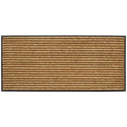 Heavy Duty Coir Rib Mat L: 1000mm, W: 450mm Natural - Stride