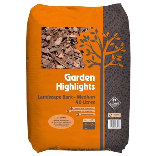 Garden Highlights Landscape Bark Medium 15-25mm 40L