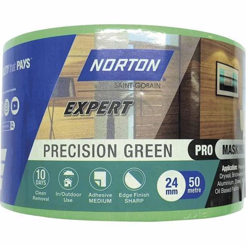 Masking Tape 3 Pack 24mm x 50m 3 Pack - Norton