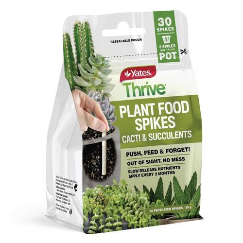 Cacti & Succulent Fertiliser Spikes 30 Pack - Yates