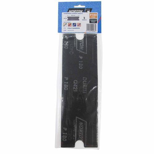 Screenback Mesh 180 Grit 95 x 295mm Black - Norton