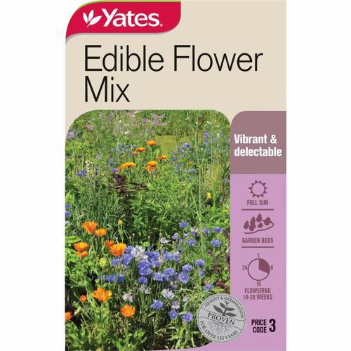Wildflower Edible Flowers Mix Seeds - Yates