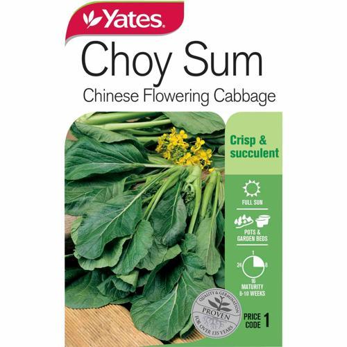 Choy Sum (Chinese Flowering Cabbage) Seeds - Yates