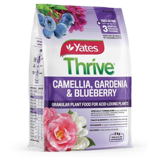 Thrive Camellia, Gardenia & Blueberry Fertiliser Granules 5kg - Yates