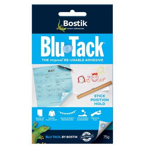 Blu-Tack 75g Blue - Bostik