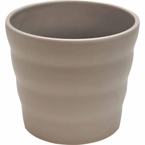 Enrich With Nature Dawn Indoor Ceramic Pot 12cm Light Grey