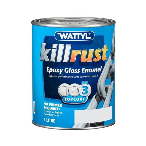Wattyl Killrust Epoxy Gloss Enamel 1L Light Base