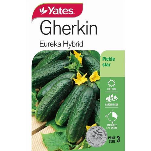 Gherkin 'Eureka' Hybrid Seeds - Yates