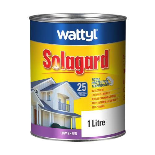 Wattyl Solagard Exterior Water Based Paint 1L Strong Base