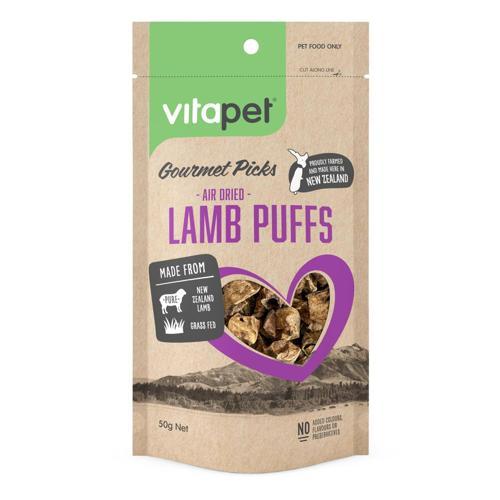 Gourmet Picks Dog Treat Gourmet Picks Lamb Puffs 50g - Vitapet