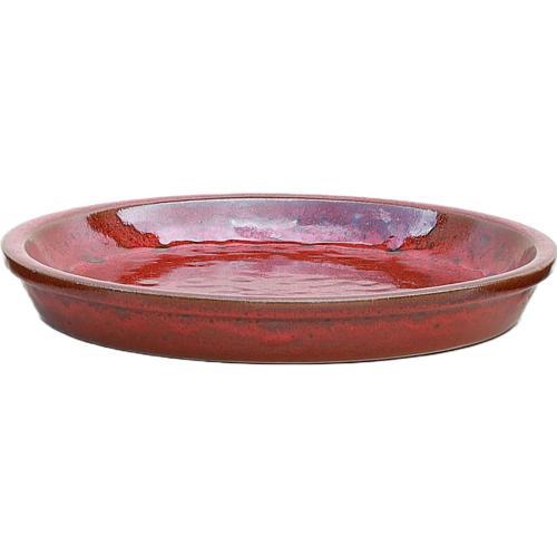 Gardeners Edge Round Saucer 220mm Red