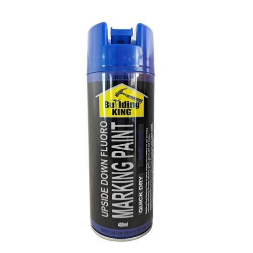 Upside Down Marker Paint 400ml Fluorescent Blue - Building King