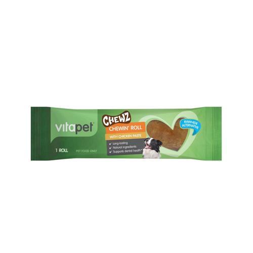 Chewz Rawhide Alternative Chewin Roll 1 Pack - Vitapet