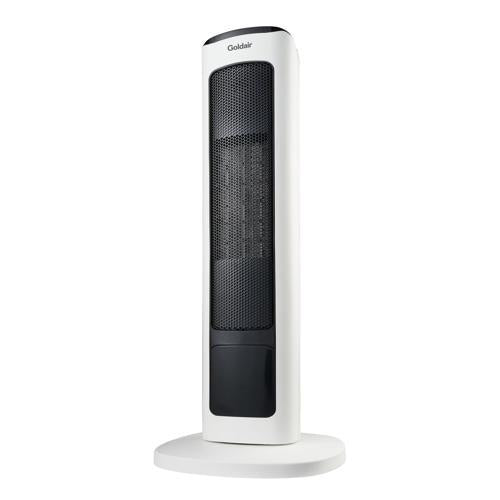 Goldair Ceramic Tower Heater With Remote & WiFi 2kW White