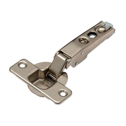 Hafele Concealed Cabinet Hinge 110 Degree. 48/6 Drill Pattern. FO Nickel Plated