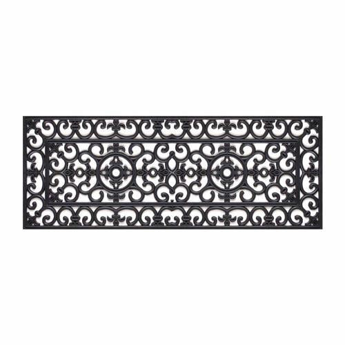Brooklyn Rubber Mat H: 450mm, W: 1200mm, D: 450mm Black - Mat Effects