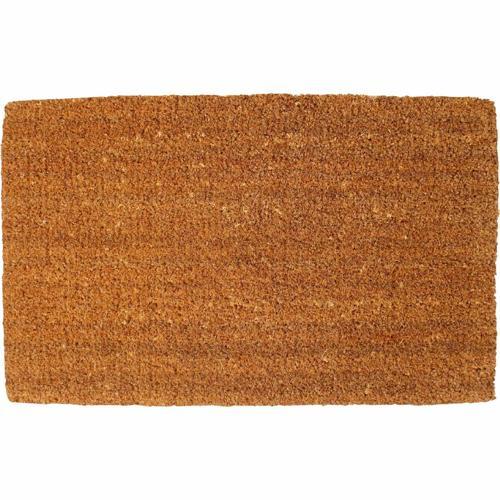 Mat Effects Premium Plain Coir Mat 40 x 120cm Natural