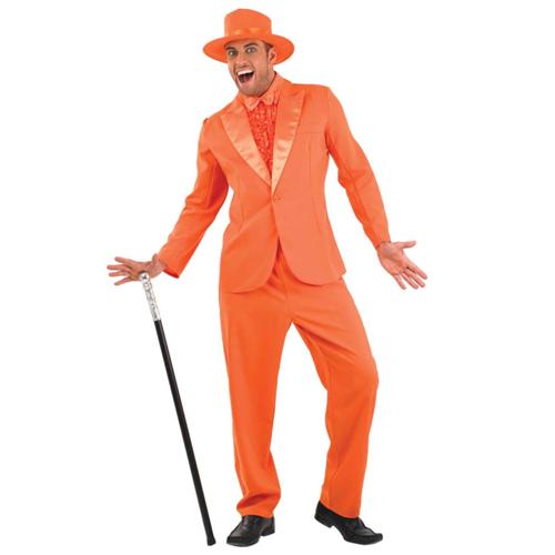 Costume Orange Suit Men's Size XX-Large