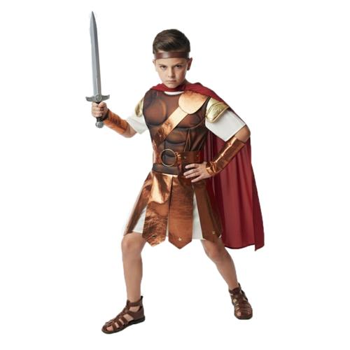 Costume Mighty Roman Gladiator Boy's 7-9 Years