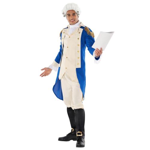 Costume George Washington Men's Size Large