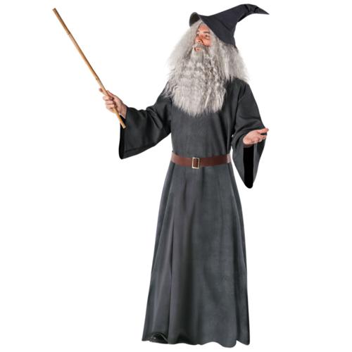 Costume Wizard Robes Grey Men's Size X-Large