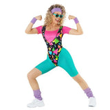 Costume 80's Aerobics Bright Women's Size 20-22