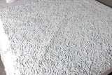 Throw / Blanket - Rose Design Fur  - 150 x 180