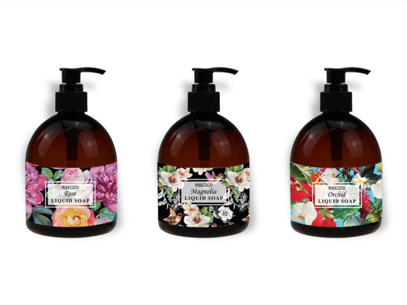 Liquid  Hand Soap - Flora 500ml (Set of 24 Assorted)