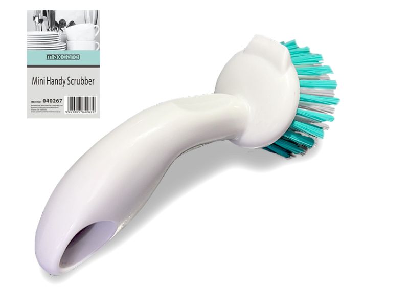 Maxcare Mini Handy Brush Set of 12, versatile cleaning brushes for dust, dirt, and grime in hard-to-reach areas.