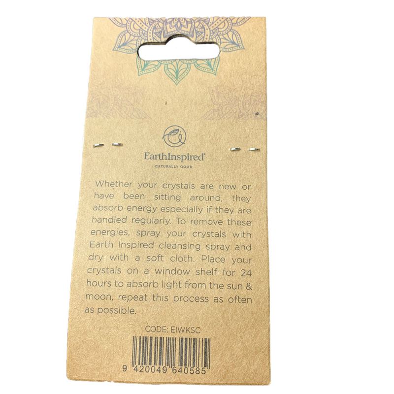 Self Confidence Wellness Crystal Kit featuring Opalite, Amazonite, Moss Agate, Hematite, and Clear Quartz in an elegant organza bag.
