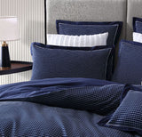 Queen Duvet Cover - Set - Everton Navy - (PRIVATE COLLECTION)