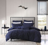 King Duvet Cover - Set - Everton Navy - (PRIVATE COLLECTION)