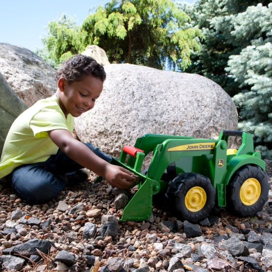 53cm Big Scoop Tractor/Loader W Steel Parts - John Deere