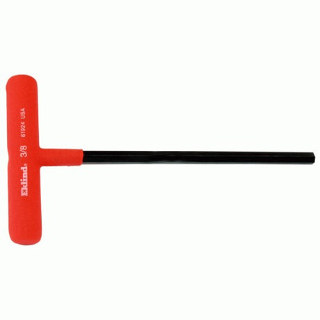 EKLIND T-Handle Hex Key 9/64 with ergonomic grip and durable rust-resistant finish, ideal for automotive and home repairs.