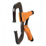 Alt text: GRIPON Locking C Clamp 165mm with one-handed operation, wide jaw profile, and a clamping capacity of 0-60mm.