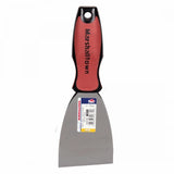 Ergonomic MARSHALLTOWN 75mm flexible scraper for comfortable, efficient surface preparation and paint removal tasks.